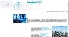 Desktop Screenshot of nutech.hk