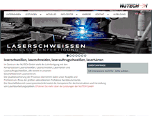 Tablet Screenshot of nutech.de