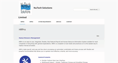 Desktop Screenshot of hrpro.nutech.com.hk